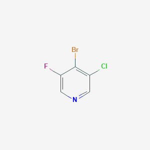 molecular formula C5H2BrClFN B1379014 4-Bromo-3-chloro-5-fluoropyridine CAS No. 1211590-18-9
