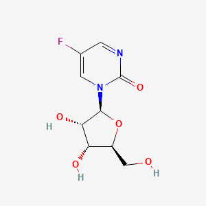 1-[(2S,3S,4R,5S)-3,4-dihydroxy-5-(hydroxymethyl)oxolan-2-yl]-5-fluoropyrimidin-2-one