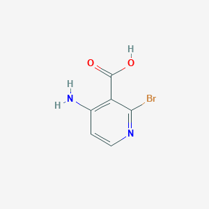 molecular formula C6H5BrN2O2 B1379023 4-Amino-2-bromonicotinic acid CAS No. 1060809-71-3