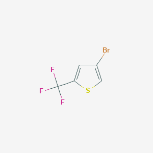 molecular formula C5H2BrF3S B1379025 4-溴-2-(三氟甲基)噻吩 CAS No. 1194374-08-7