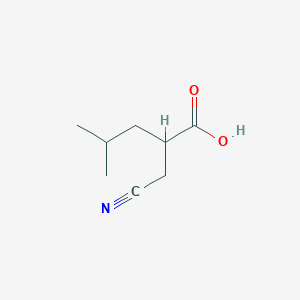 2-(Cyanomethyl)-4-methylpentanoic acid