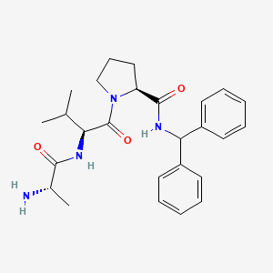 L-Alanyl-L-valyl-N-(diphenylmethyl)-L-prolinamide