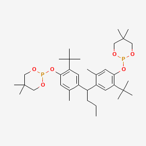 1,3,2-Dioxaphosphorinane, 2,2'-[butylidenebis[[2-(1,1-dimethylethyl)-5-methyl-4,1-phenylene]oxy]]bis[5,5-dimethyl-