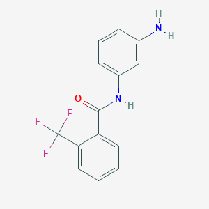 N-(3-Aminophenyl)-2-(trifluoromethyl)benzamide