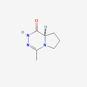 (8aS)-4-methyl-6,7,8,8a-tetrahydro-2H-pyrrolo[1,2-d][1,2,4]triazin-1-one