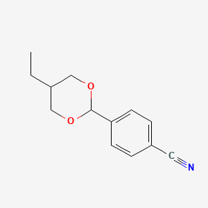 4-(5-Ethyl-1,3-dioxan-2-yl)benzonitrile