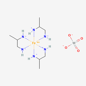 Tris(propylenediamine)tungstatoiron pentahydrate