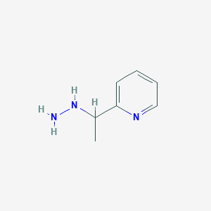 2-(1-Hydrazinoethyl)pyridine dihydrochloride