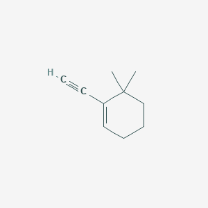 Cyclohexene, 1-ethynyl-6,6-dimethyl-(9CI)