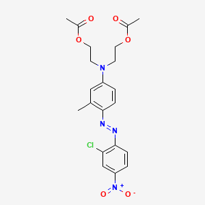 2,2'-((4-((2-Chloro-4-nitrophenyl)azo)-3-methylphenyl)imino)bisethyl diacetate