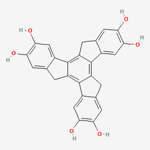 heptacyclo[18.7.0.02,10.03,8.011,19.012,17.021,26]heptacosa-1,3,5,7,10,12,14,16,19,21,23,25-dodecaene-5,6,14,15,23,24-hexol