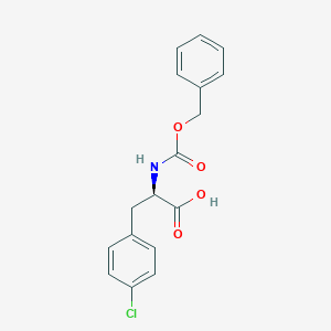B137908 (R)-2-(((Benzyloxy)carbonyl)amino)-3-(4-chlorophenyl)propanoic acid CAS No. 126251-16-9