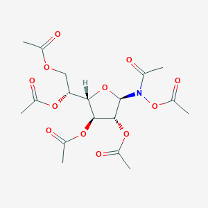 Acetamide,N-(acetyloxy)-N-(2,3,5,6-tetra-O-acetyl-SS-D-galactofuranosyl)-