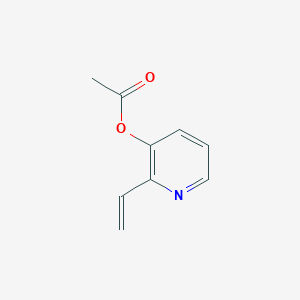 3-Pyridinol,2-ethenyl-,acetate(ester)(9CI)