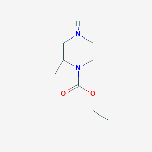 Ethyl 2,2-dimethylpiperazine-1-carboxylate