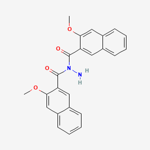 2-Naphthalenecarboxylic acid, 3-methoxy-, 1-[(3-methoxy-2-naphthalenyl)carbonyl]hydrazide