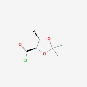 (4R,5S)-2,2,5-Trimethyl-1,3-dioxolane-4-carbonyl chloride