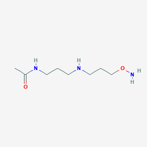 N-(3-{[3-(Aminooxy)propyl]amino}propyl)acetamide