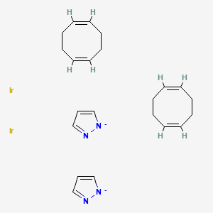 (1Z,5Z)-cycloocta-1,5-diene;iridium;pyrazol-2-ide