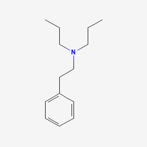 molecular formula C14H23N B13790888 N,N-Dipropylphenethylamine CAS No. 23916-02-1