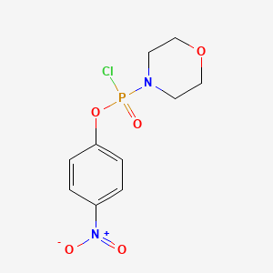 4-Nitrophenyl morpholinophosphonochloridate