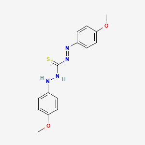 (E)-N',2-Bis(4-methoxyphenyl)diazene-1-carbothiohydrazide