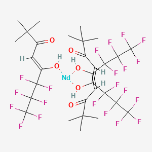 6,6,7,7,8,8,8-Heptafluoro-2,2-dimethyl-octane-3,5-dione; neodymium