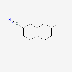 1,2,3,4,5,6,7,8-Octahydro-4,7-dimethylnaphthalene-2-carbonitrile