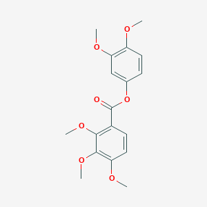 3,4-Dimethoxyphenyl 2,3,4-trimethoxybenzoate