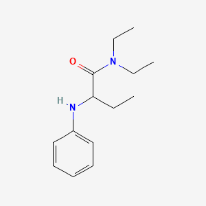 2-Anilino-N,N-diethylbutyramide