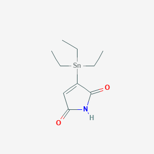 3-Triethylstannylpyrrole-2,5-dione