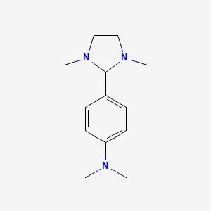 4-(1,3-dimethylimidazolidin-2-yl)-N,N-dimethylaniline