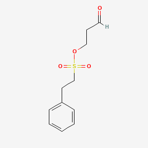 Benzyl oxopropyl mesylate