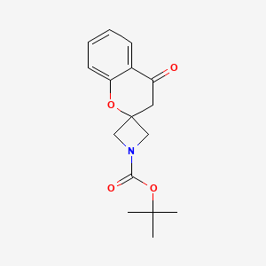 tert-Butyl 4'-oxospiro[azetidine-3,2'-chroman]-1-carboxylate