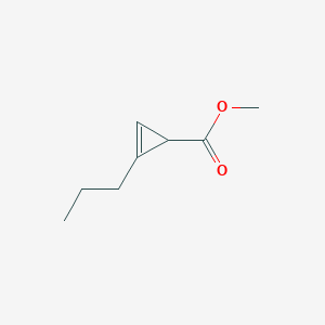 methyl 2-propylcycloprop-2-ene-1-carboxylate