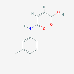 molecular formula C12H13NO3 B13791336 (2z)-4-((3,4-Dimethylphenyl)amino)-4-oxobut-2-enoic acid 