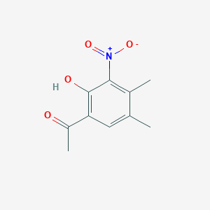 4'',5''-Dimethyl-2''-hydroxy-3''-nitroacetophenone