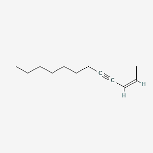 2-Dodecen-4-yne, (Z)-