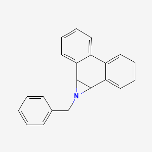 1a,9b-Dihydro-1-(phenylmethyl)-1H-phenanthro(9,10-b)azirine