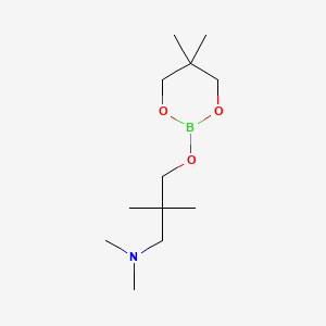 3-[(5,5-Dimethyl-1,3,2-dioxaborinan-2-YL)oxy]-N,N,2,2-tetramethylpropylamine