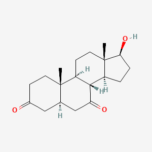 5alpha-Androstan-17beta-ol-3,7-dione