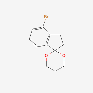 4-Bromo-1,1-(propylenedioxo)-indane