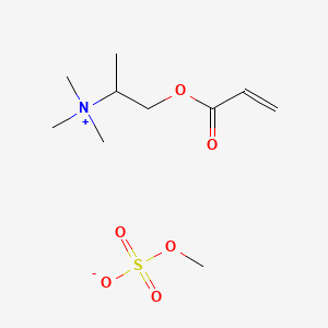 Trimethyl(1-methyl-2-((1-oxoallyl)oxy)ethyl)ammonium methyl sulphate