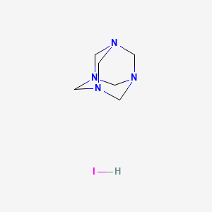 1,3,5,7-Tetraazatricyclo(3.3.1.13,7)decane hydroiodide