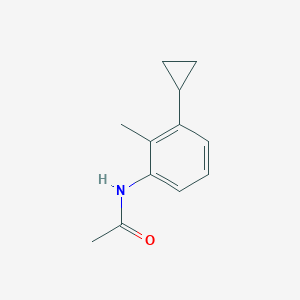 Acetamide,N-(3-cyclopropyl-2-methylphenyl)-