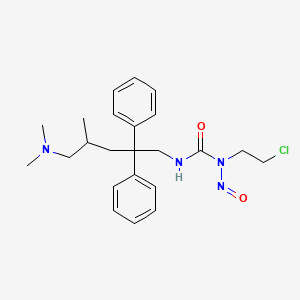 N-(2-Chloroethyl)-N'-(5-(dimethylamino)-4-methyl-2,2-diphenylpentyl)-N-nitrosourea