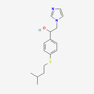 alpha-(p-Isopentylthiophenyl)-1-imidazoleethanol