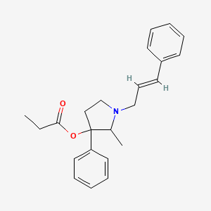 1-Cinnamyl-2-methyl-3-phenyl-3-propionoxypyrrolidine