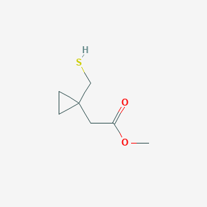 molecular formula C7H12O2S B137919 1-(巯基甲基)环丙烷乙酸甲酯 CAS No. 152922-73-1