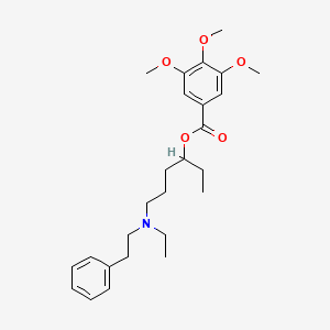 N-Ethyl-N-(4-hydroxyhexyl)phenethylamine 3,4,5-trimethoxybenzoate (ester)